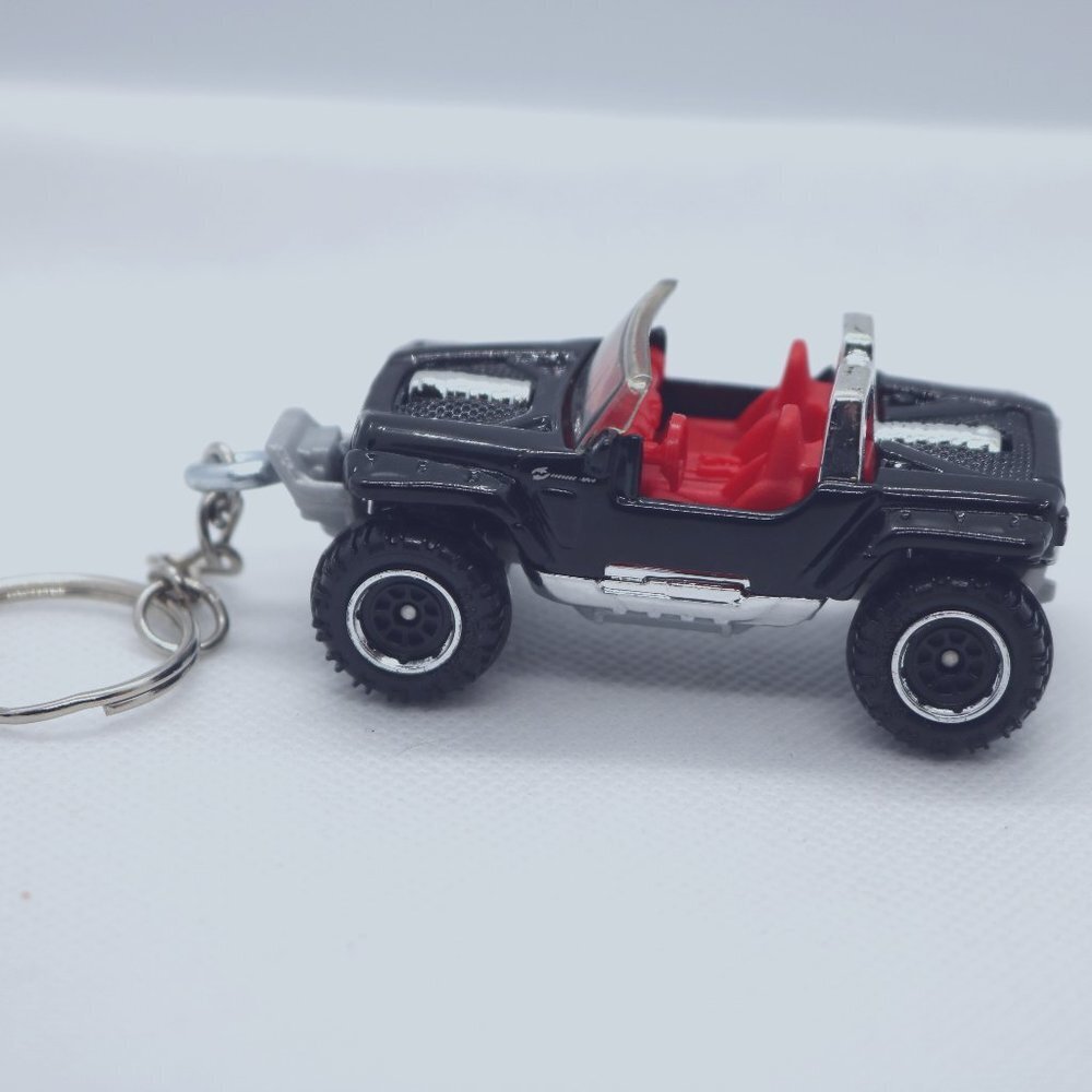 Matchbox Jeep Hurricane custom keychain